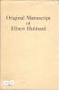 Original typescript with manuscript corrections by Elbert Hubbard