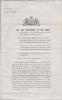 Printed Government circular, Poor Law, 1845